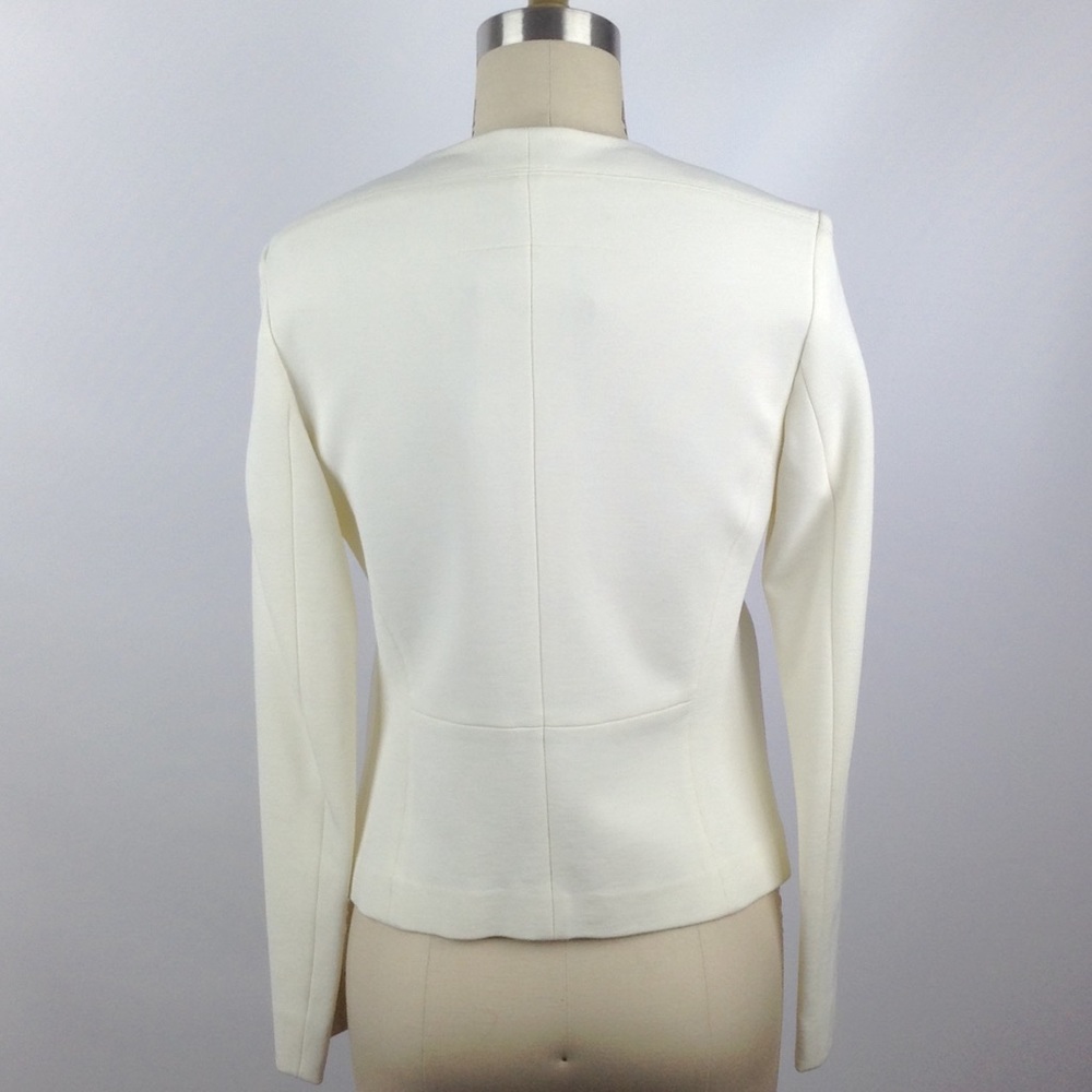 Calvin Klein Collection Short Zip Front Jacket - Picture 3 of 3